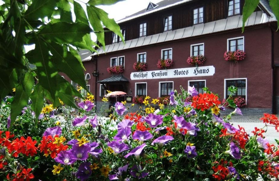 Gasthof-Pension Rotes Haus Oberwiesenthal Exterior photo